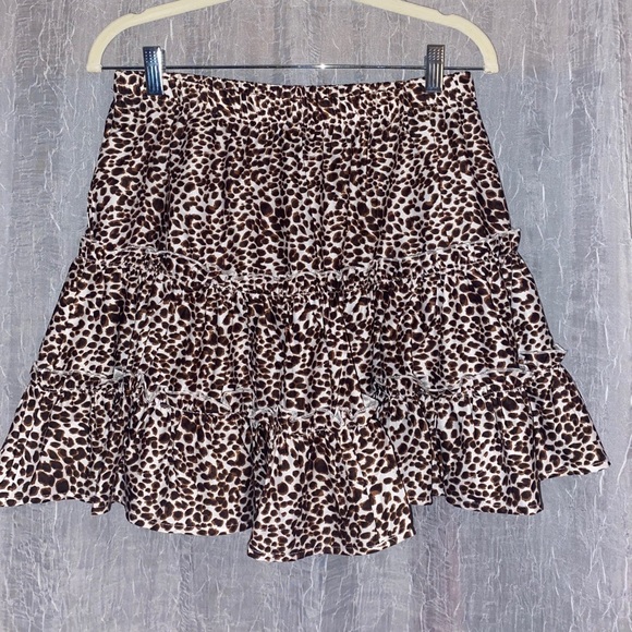shien cheetah print skirt - Picture 1 of 2